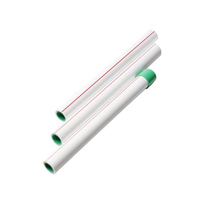 China Professional Manufacture Water Supply And Heating System White PPR-FB-PPR Pipes 110mm 25mm 32mm 75mm Cold And Hot Water PPR Pipe for sale