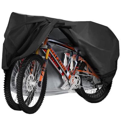 China Waterproof 210T210D silver coated bicycle clothing, motorcycle dust cover, household portable scooter cover for sale