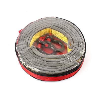 China Anti slip and wear-resistant Thickened trailer rope for vehicles, towing rescue rope and vehicle strap, vehicle emergency tools for sale