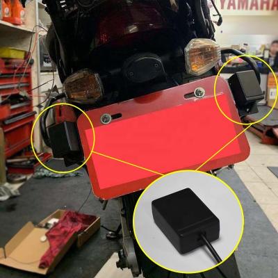 China Waterproof 24GHZ blind spot detection system Alarme Moto Microwave Radar BSD BSM Motorcycle Alarm Lane Change Assist Bike Radar Bici 24gh for sale