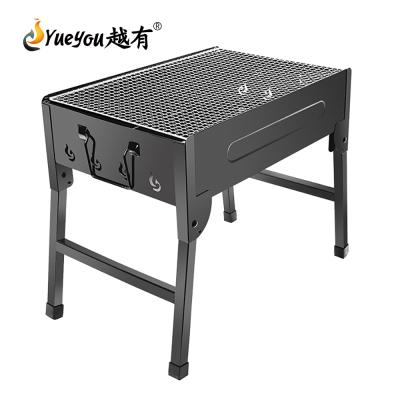 Китай Easily Assembled In Foldable Portable Iron Running Collapsible BBQ Grill Barbecue Grill Charcoal BBQ Grill продается