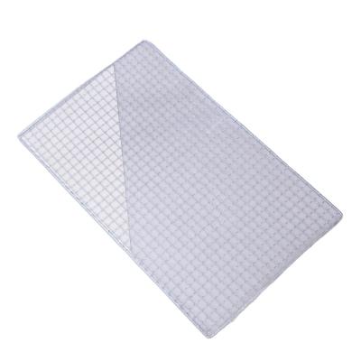 China Easily Cleaned BBQ Stainless Steel BBQ Net Tool Grilled Net Portable Mesh BBQ Grill BBQ Net for sale