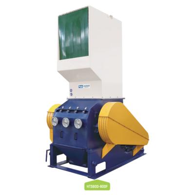 China Garment Shops 0.75KW Drive HUARE Device HTS 600-800F Bottle Plastic Shredder Crushing Machine Granule Preparing Machine Crusher Plastic for sale