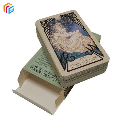 China Entertainment Divination Tarot Accept Oracle Wholesale Deck Custom Printing Classic Tarot Cards With Guidebook for sale