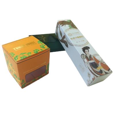 China High Quality Recycled Materials Small Paper Box Skin Care Package Lipstick Packaging Box Custom Cosmetic for sale