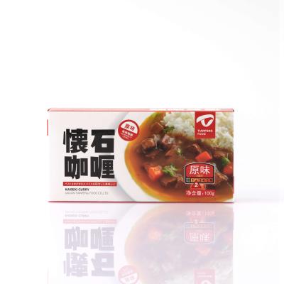 China 100g wholesale oem japanese style origina high quality curry cube A+ for sale