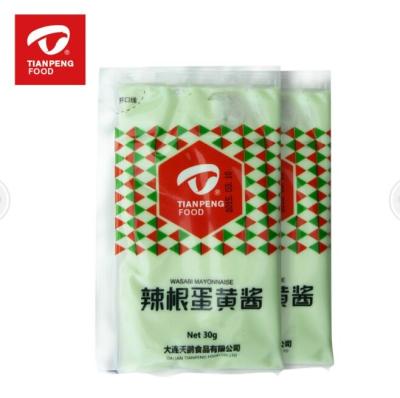 China Long Lasting Hot Tasty Wasabi Mayonnaise with ISO 30g for sale