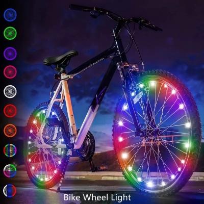 China LANDSCAPE LED Bicycle Wheel Tire Light LED Bicycle Lights Mounting Accessories Smart Led Strip Lights for sale