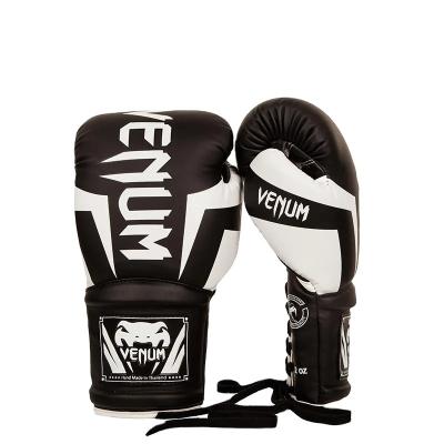 China Durable High End Technology Manufacturing PU Leather Boxing Gloves for sale