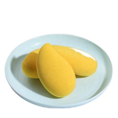 China Wesson Soft Beauty Vegan Beauty Colors Mango Shape Makeup Sponge Wet Dry Wet Amphibian Blast for sale