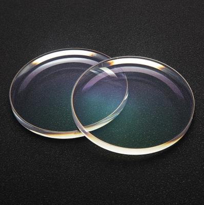 China 1.56 Single Average Vision Index AR Blue Cup Coating Ophthalmic Lenses for sale