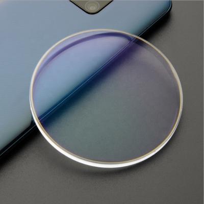 China Single Vision 1.61 Blue Cut AR Goggles Coating Lens For Blue Light Blocking for sale