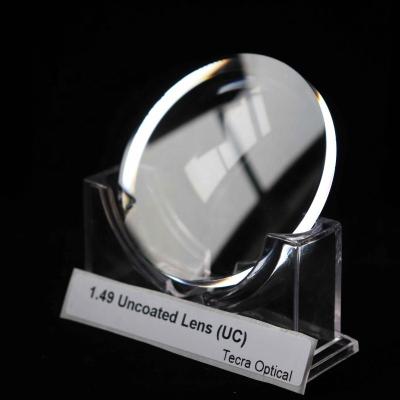 China Single vision 1.49 uncut lenses cr39 single vision optical lens manufacturers in china for sale