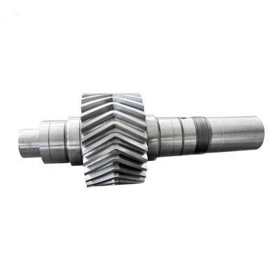 China Machinery Repair Shops Customize M30 Large Modulus 4140 Steel Helical Double Gear Large Shaft for sale