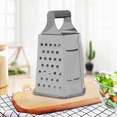 China Viable 430 Stainless Steel Fruit Cheese Vegetable Ginger And Garlic Hexagons Grater for sale