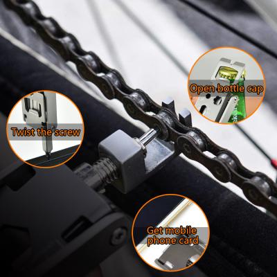 China Multifunctional Portable Multi-Purpose Bicycle Chain Tool Kit for sale