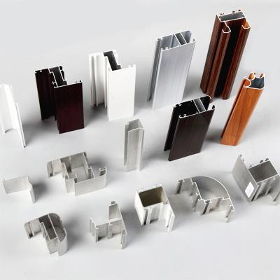 China Aluminum Door Industry And Bathroom Window Doors Anodizing Windows Profile for sale