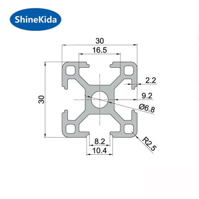 China Factory direct sale t slot profile industry aluminum extrusion vslot aluminum tslot for sale