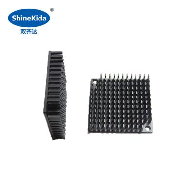 China Industry Square Aluminum Radiator Round Radiator Aluminum Profile Promotional Led Radiator for sale