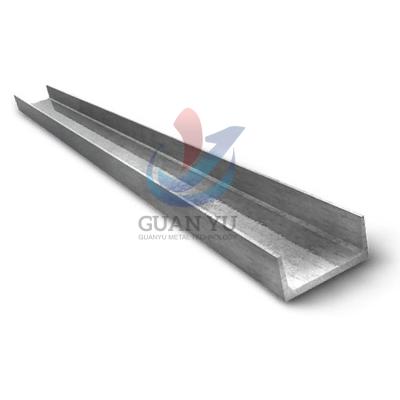 China Steel Structure Building China Supplier 316l Stainless Steel Channel Sizes Price Per Kg Te koop