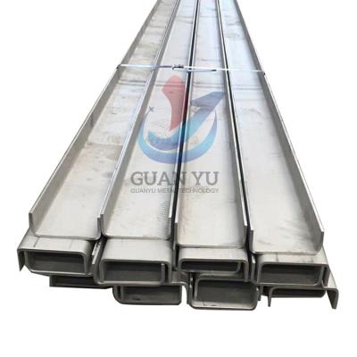 中国 Construction Factory Supply U Steel Channel 201 / Construction 2205 Stainless Steel 304L 316 316L 321 304 Channel 販売のため