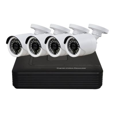 China NIGHT VISION home security cctv system with ahd 4ch camera 1080p 4 channel dvr for sale