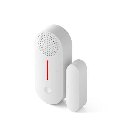 China Tuya Smart APP Burglar Wireless Door Detector Alarm Remote Control Home Door Contact Sensor for Wifi GSM PSTN Alarm System DS0992 for sale