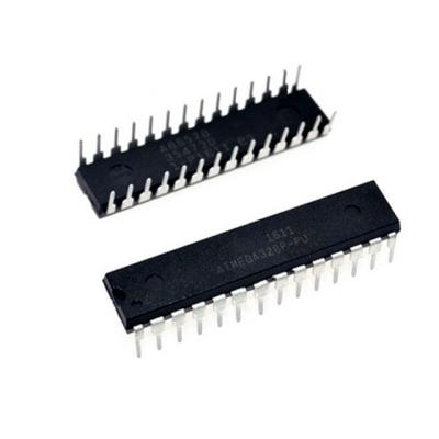 China DIP28 1.8V to 5.5V Through Hole MCU 8 Bit Microcontroller IC Chips ATMEGA328P ATMEGA328P-PU 32 kB for sale