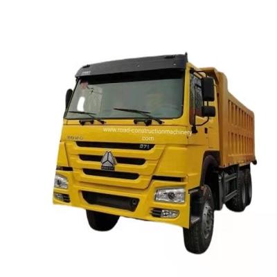 China SINOTRUK Howo 12.00R20 Tyres 371hp Used Dump Truck 20cbm For engineering transportation for sale