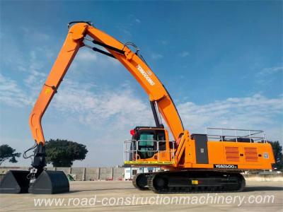 China 60 Ton Material Handler Equipment With 3.5m3 Shell Grab & Cummins Engine for sale