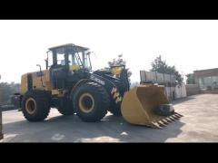 5.5 Ton ZL50GN Wheel Loader With 3m3 Rock Bucket, Glass Protection And Camera