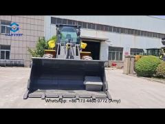 4 Ton Wheel Loader XCMG LW400KN With WEICHAI Engine 129KW  Euro 2