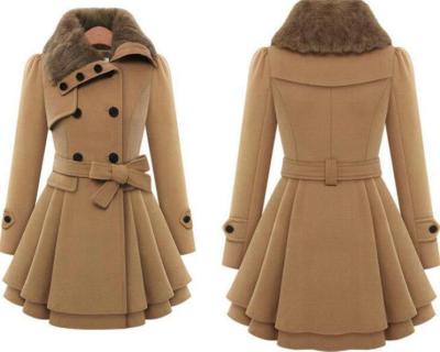 China Fashionable Anti-wrinkle Hot Selling Wholesale High Quality Winter Plus Size Long Waterproof Faux Fur Parka Coat For Women for sale