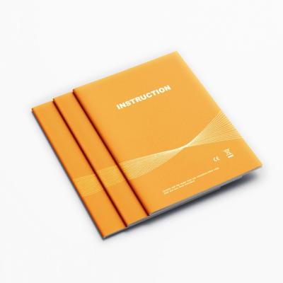 China Advertising Brochure Factory Sale New Products Eco-Friendly Kraft Paper Trifold Product Brochure With Insert for sale