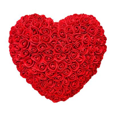 China Wholesale New Arrival Artificial Rose PE Foam Finish Home Decoration/Festival/Valentine's Day/Wedding/Heart Shaped Heart Foam Rose Flower For Valentine'S Day Wedding for sale