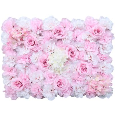 China Home Decoration/Festival/Valentine's Day/Wedding/Wedding Decoration Artificial Flower Silk Finish Wall Rose Flower Wall Backdrop Zoye Peony Flower Wall Panel for sale