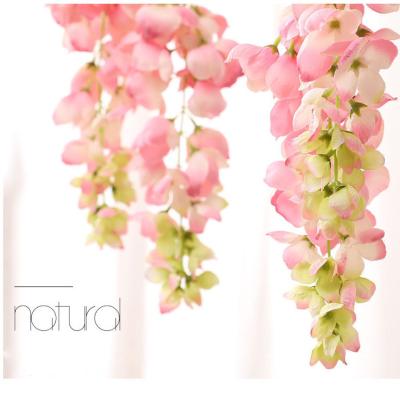 China Home Decoration/Festival/Valentine's Day/Wedding/Wholesale Home Indoor Hanging Flower Vine Bean Branch Wedding 3 Ceiling Decoration Indoor Hanging Rattan for sale