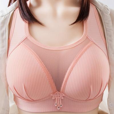 China Large Thin Underwire Women's Bra Lace Lingerie Bralette Breathable Floral Ladies Lingerie Bra Suggest Plus Size Underwear Female Bra for sale