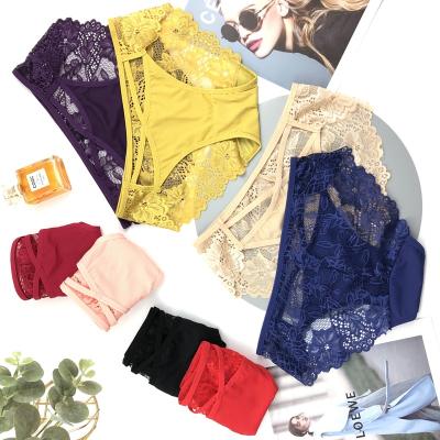 China Antibacterial transparent sexy ladies underwear ladies underwear factory price spot ladies waist sexy underwear for sale