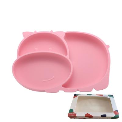 China New Arrival Baby Bowl BPA Free Silicone Wholesale Baby Bowl Eco Friendly Silicone For Baby Feeding for sale