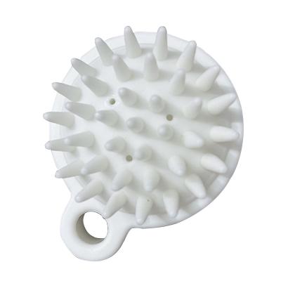 China All Natural High Quality Scalp Massaging Baby Hair Shampoo Brush Hair Washing Comb Soft Silicone Scalp Hair Brush For Baby for sale