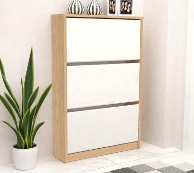 China Wooden Convertible Shoe Rack Cabinet Living Room Furniture Shoe Storage Cabinet Shoe Rack For Home for sale