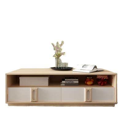 China Simple design modern convertible coffee table wooden end table for living room, bedroom and office for sale