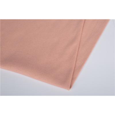 China Sustainable High Quality Single Color Cotton 100% Single Side Knitted Garment Fabric for sale