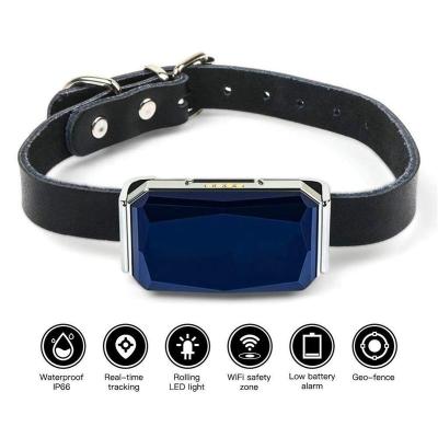 China Waterproof ZingUp Mini Pet GPS Locator GPS Tracker Collar For Pet for sale