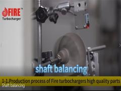 Shaft balancing test