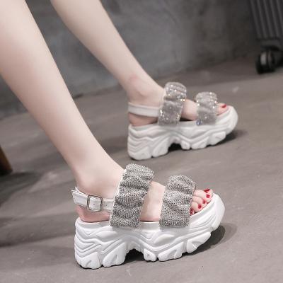 China Fashionable Women's Sandals High Heels Shape 2022 Summer Slipper Sandals Women's Sandals for sale