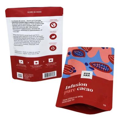 China China Factory Food Grade Matte Finish Nuts Coffee Bean Snacks Chips Packaging Bag Stand Up Disposable Pouch for sale