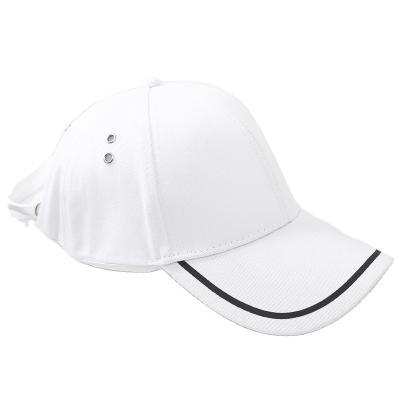 China Factory Custom Logo Embroidered Wholesale Black Baseball Caps White JOINT Hats For Men for sale