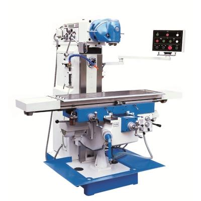 China Building Material Shops Professional Universal Swivel Head Milling Machine for sale